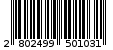 Γραμμωτός κωδικός 2802499501031