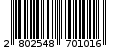Γραμμωτός κωδικός 2802548701016