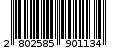 Γραμμωτός κωδικός 2802585901134