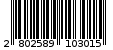 Γραμμωτός κωδικός 2802589103015