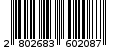 Γραμμωτός κωδικός 2802683602087