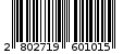 Γραμμωτός κωδικός 2802719601015