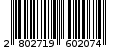 Γραμμωτός κωδικός 2802719602074
