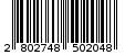 Γραμμωτός κωδικός 2802748502048