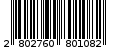 Γραμμωτός κωδικός 2802760801082