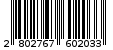 Γραμμωτός κωδικός 2802767602033