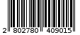 Γραμμωτός κωδικός 2802780409015