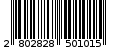 Γραμμωτός κωδικός 2802828501015
