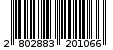 Γραμμωτός κωδικός 2802883201066