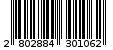 Γραμμωτός κωδικός 2802884301062
