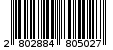 Γραμμωτός κωδικός 2802884805027