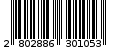 Γραμμωτός κωδικός 2802886301053
