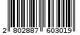 Γραμμωτός κωδικός 2802887603019