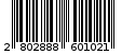 Γραμμωτός κωδικός 2802888601021