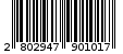 Γραμμωτός κωδικός 2802947901017