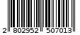 Γραμμωτός κωδικός 2802952507013
