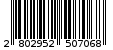 Γραμμωτός κωδικός 2802952507068