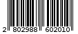 Γραμμωτός κωδικός 2802988602010