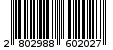 Γραμμωτός κωδικός 2802988602027