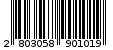 Γραμμωτός κωδικός 2803058901019