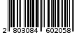 Γραμμωτός κωδικός 2803084602058