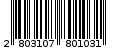 Γραμμωτός κωδικός 2803107801031