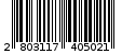 Γραμμωτός κωδικός 2803117405021