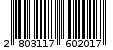 Γραμμωτός κωδικός 2803117602017