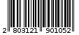 Γραμμωτός κωδικός 2803121901052