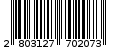 Γραμμωτός κωδικός 2803127702073