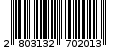 Γραμμωτός κωδικός 2803132702013