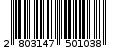 Γραμμωτός κωδικός 2803147501038