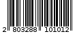 Γραμμωτός κωδικός 2803288101012