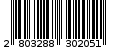 Γραμμωτός κωδικός 2803288302051