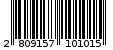Γραμμωτός κωδικός 2809157101015