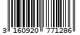 Γραμμωτός κωδικός 3160920771286