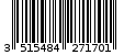 Γραμμωτός κωδικός 3515484271701