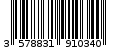 Γραμμωτός κωδικός 3578831910340