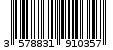 Γραμμωτός κωδικός 3578831910357