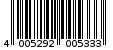 Γραμμωτός κωδικός 4005292005333