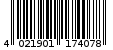 Γραμμωτός κωδικός 4021901174078