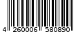 Γραμμωτός κωδικός 4260006580890