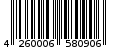 Γραμμωτός κωδικός 4260006580906