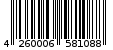 Γραμμωτός κωδικός 4260006581088