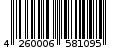 Γραμμωτός κωδικός 4260006581095