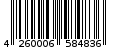 Γραμμωτός κωδικός 4260006584836