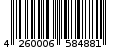 Γραμμωτός κωδικός 4260006584881