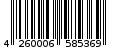 Γραμμωτός κωδικός 4260006585369