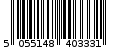 Γραμμωτός κωδικός 5055148403331