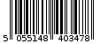 Γραμμωτός κωδικός 5055148403478